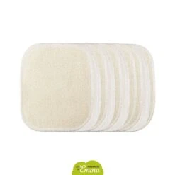 Carres Demaquillants Lavables Biface Coton Bio X10 Eco Belle Les Tendances D'Emma -Care Série Magasin 102321