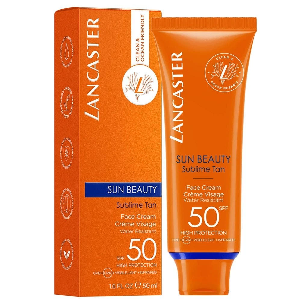 Crème Visage Confort Bronzage Lumineux SPF50 50 Ml Sun Beauty Lancaster 4 Crème Visage Confort Bronzage Lumineux SPF50 50 Ml Sun Beauty Lancaster – Image 2