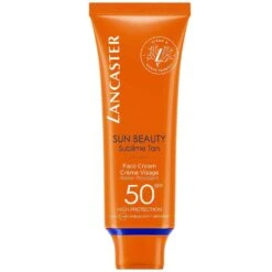 Crème Visage Confort Bronzage Lumineux SPF50 50 Ml Sun Beauty Lancaster