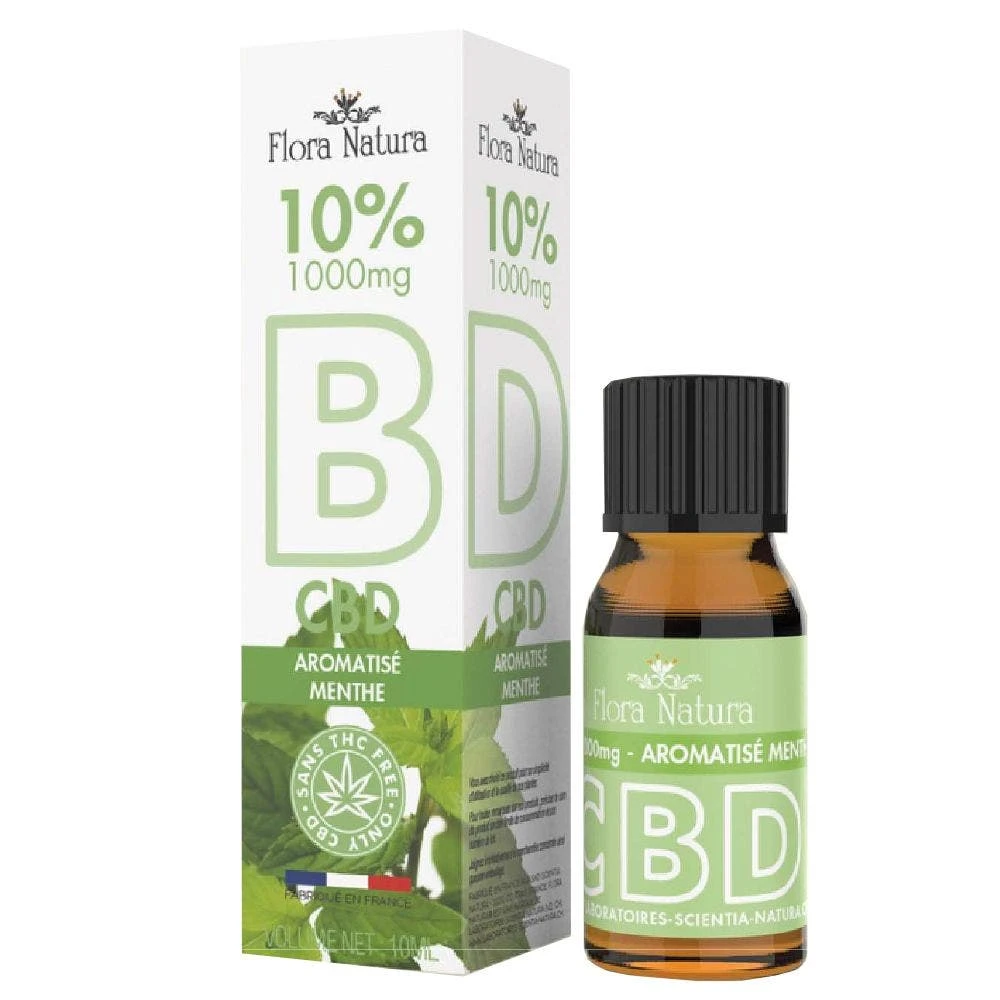 Huile De CBD 10% 10ml Menthe Flora Natura 3 Huile De CBD 10% 10ml Menthe Flora Natura