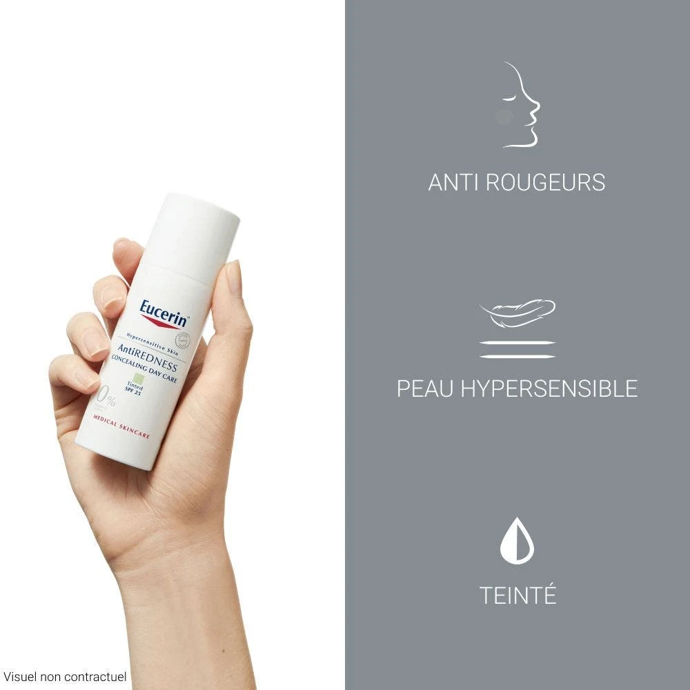 Anti Rougeurs Soin De Jour Teinte 50ml Peau Hypersensible Eucerin 4 Anti Rougeurs Soin De Jour Teinte 50ml Peau Hypersensible Eucerin – Image 2
