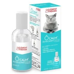 Spray Anti Stress 60ml Ôcalm Pour Chat à Diffuser Clement-Thekan