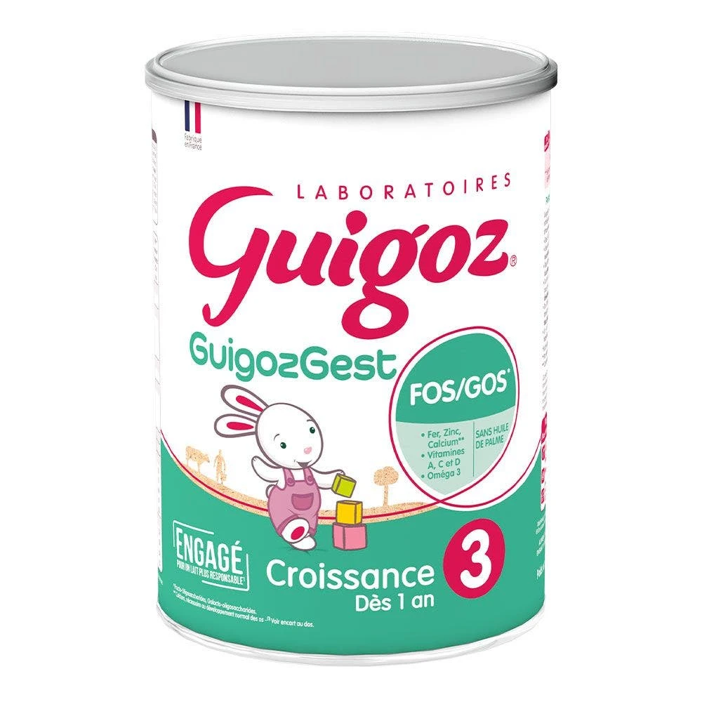 Lait En Poudre Croissance 3 800g Guigozgest Dès 1 An Guigoz 3 Lait En Poudre Croissance 3 800g Guigozgest Dès 1 An Guigoz