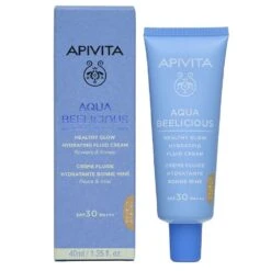 Crème Fluide Hydratante Bonne Mine SPF30 40ml Aqua Beelicious Apivita