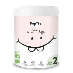 Lait Infantile 2eme Age Bio 800g 6 à 12 Mois Popote