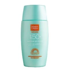 Active (D) Fluide Visage SPF50+ 50ml Sun Care Tous Types De Peaux Martiderm