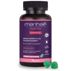 Coupe Faim 60 Gummies Manhaé