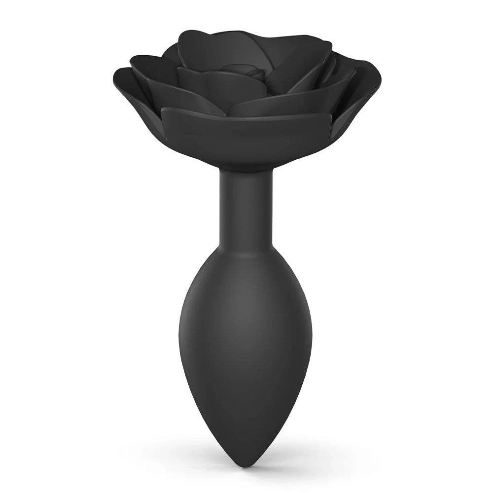 Plug Open Rose L Black Onyx Love To Love 3 Plug Open Rose L Black Onyx Love To Love
