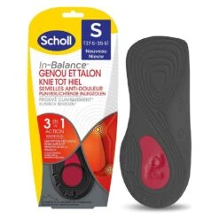 Semelles Anti Douleur Genou Talon 1 Paire Expert Support Scholl