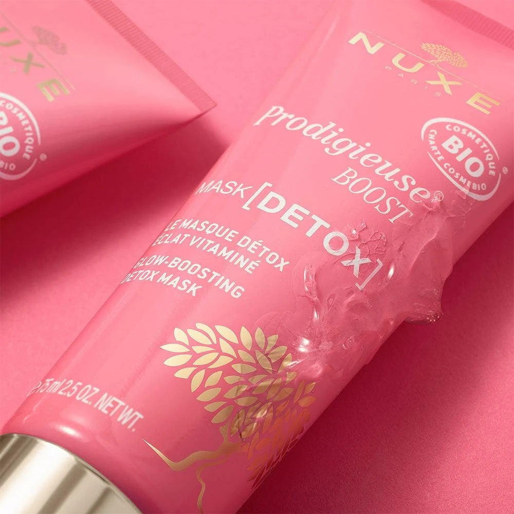 Masque Détox Eclat Vitaminé Bio 75ml Prodigieuse Boost Nuxe 5 Masque Détox Eclat Vitaminé Bio 75ml Prodigieuse Boost Nuxe – Image 3