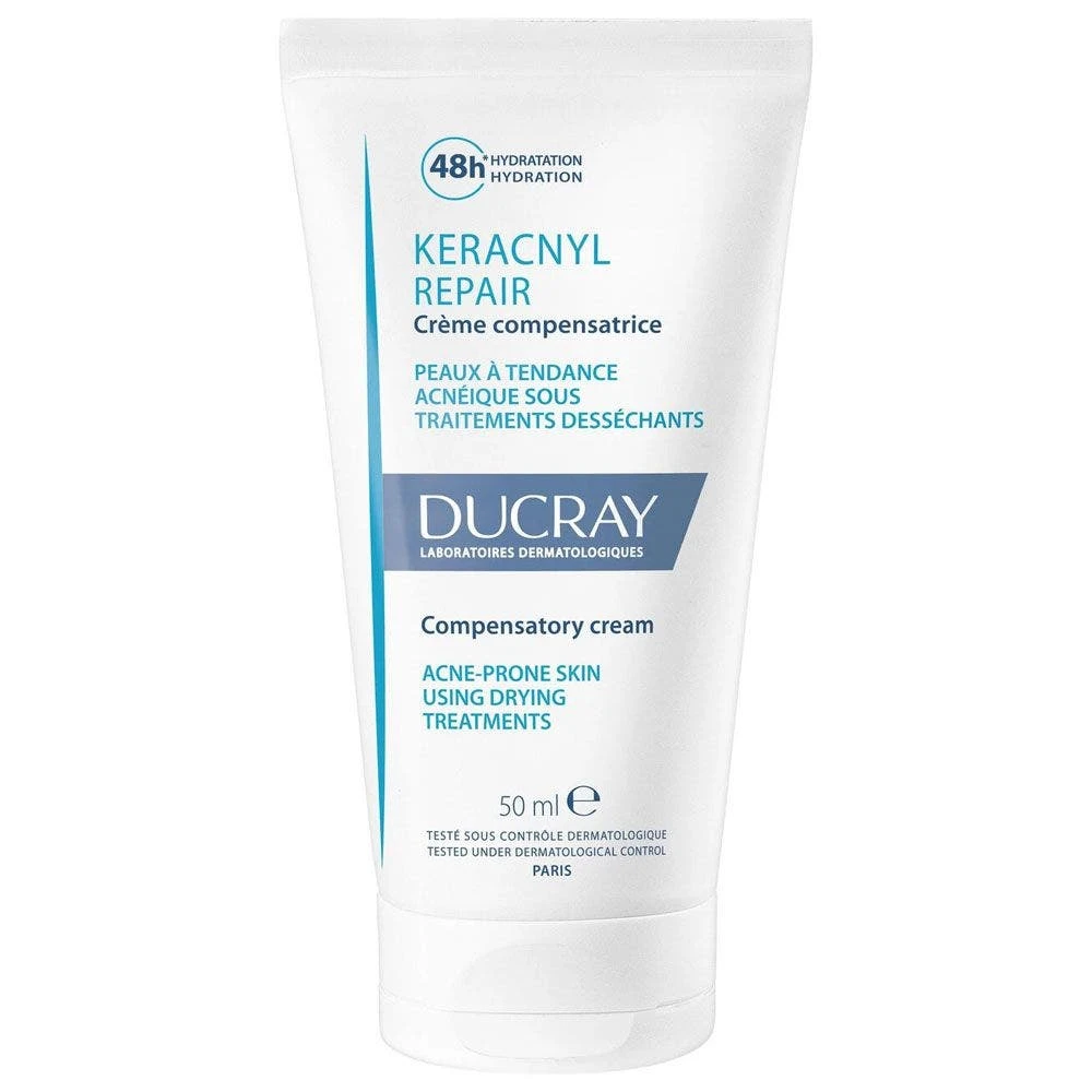 Crème Compensatrice Peaux à Tendance Acnéique 50ml Keracnyl Repair Ducray 3 Crème Compensatrice Peaux à Tendance Acnéique 50ml Keracnyl Repair Ducray