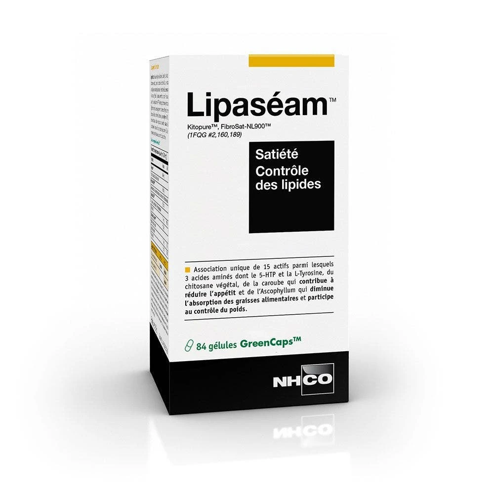 LIPASEAM SATIETE ET CONTROLE DES LIPIDES 84 Gélules Nhco Nutrition 3 LIPASEAM SATIETE ET CONTROLE DES LIPIDES 84 Gélules Nhco Nutrition