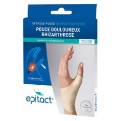 Pouce Douloureux Rhizarthrose Orthese Pouce Souple D'activite Ephitheliumflex Main Droite Epitact