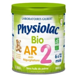 Bio Ar 2 Lait En Poudre 6 A 12 Mois 800g Physiolac