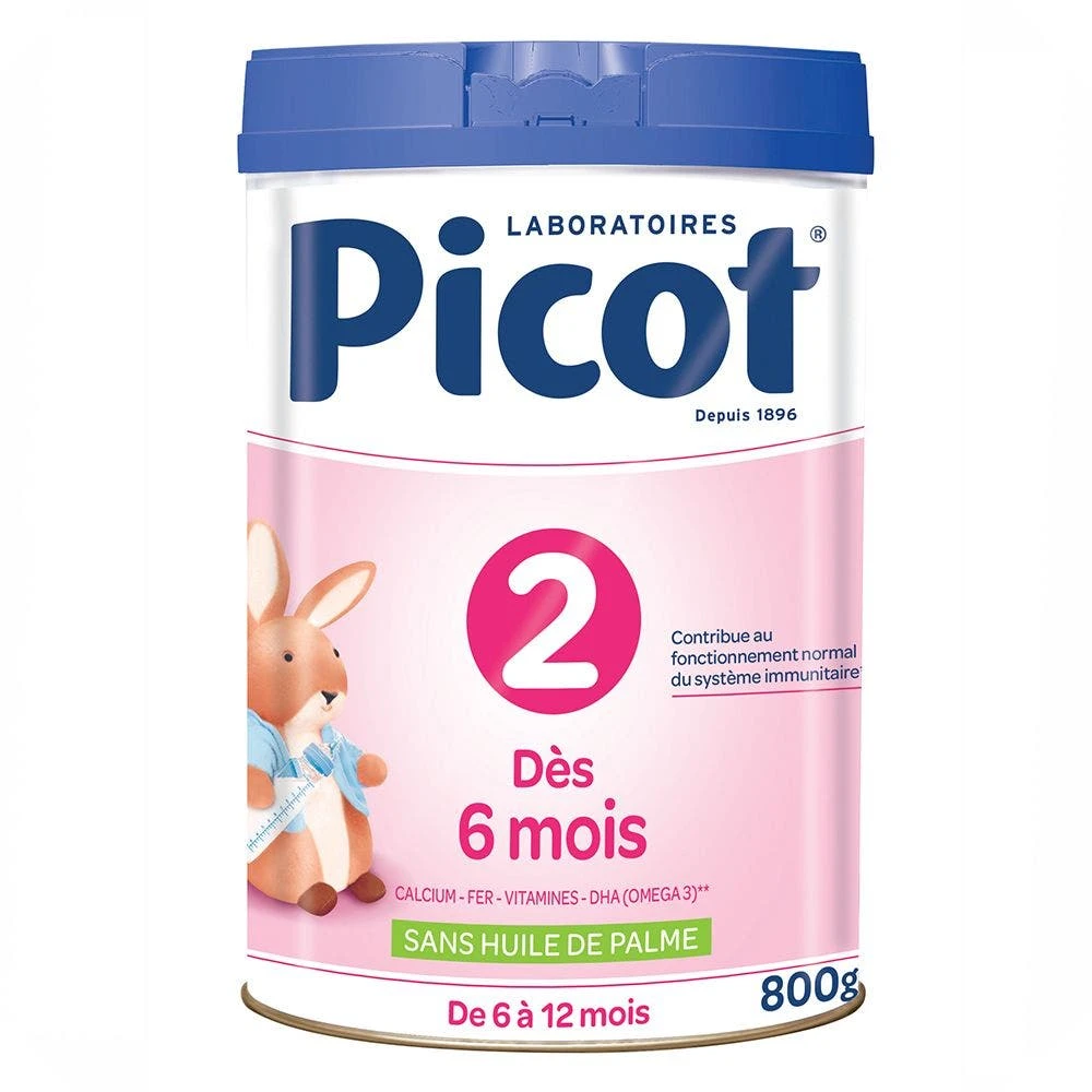 2 Lait En Poudre 6-12 Mois 800 G Picot 3 2 Lait En Poudre 6-12 Mois 800 G Picot