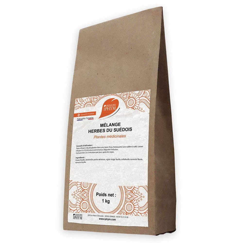 Herbes Du Suedois Kit Sachet 100g IPHYM Sante Laboratoires IPHYM 3 Herbes Du Suedois Kit Sachet 100g IPHYM Sante Laboratoires IPHYM