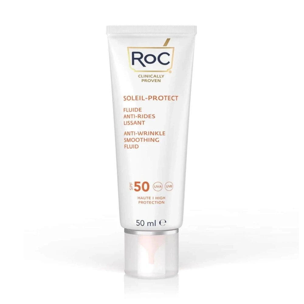 Fluide Anti Rides SPF50+ 50ml Soleil Protect Visage Roc 3 Fluide Anti Rides SPF50+ 50ml Soleil Protect Visage Roc