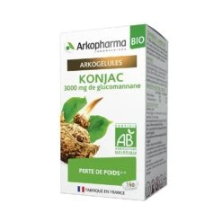 Konjac Bio Perte De Poids 150 Gélules Arkogélules Arkopharma