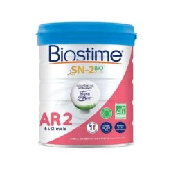 Lait Infantile SN-2 Anti Regurgitations Bio 800g De 6 A 12 Mois Biostime