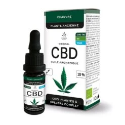 Huile Aromatique CBD 10% Compte Gouttes 10ml Lemon Pharma
