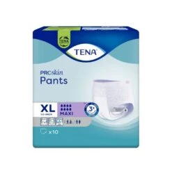 Culottes Absorbantes Fuites Urinaires X10 Proskin Pants Maxi Taille L Tena