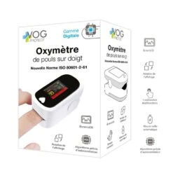 Oxymetre De Pouls Sur Doigt Vog Protect